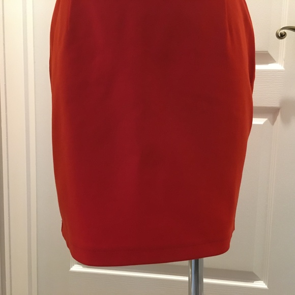 ❤️NEW MOSCHINO❤️Jeans Red Mini Skirt Vintage VTG New Authentic - Picture 6 of 12